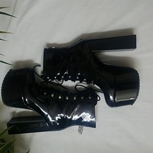 Killstar PVC Platform Boots
